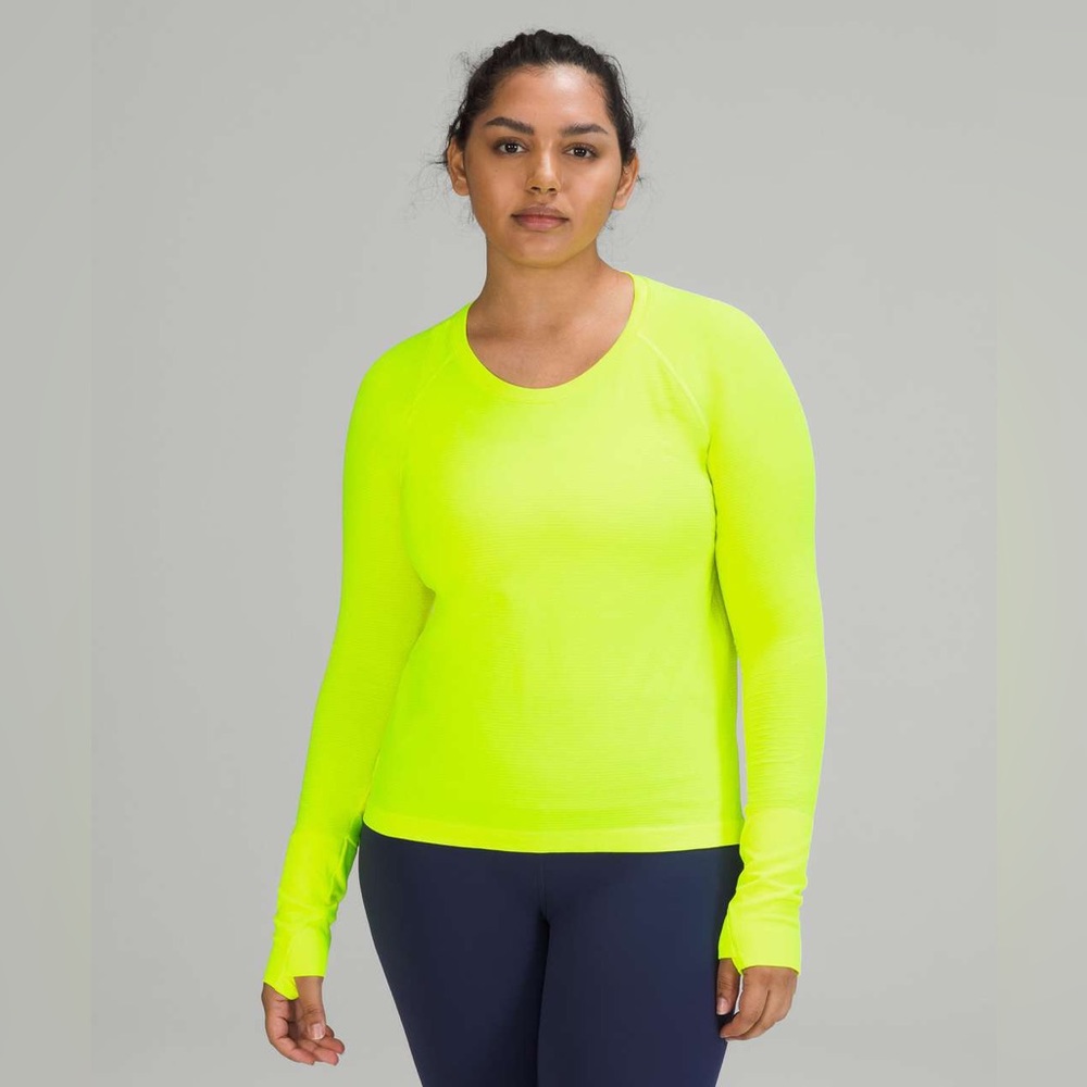 NWT - Lululemon Swiftly Tech Long Sleeve Shirt 2.0 *Race Length - Size 20